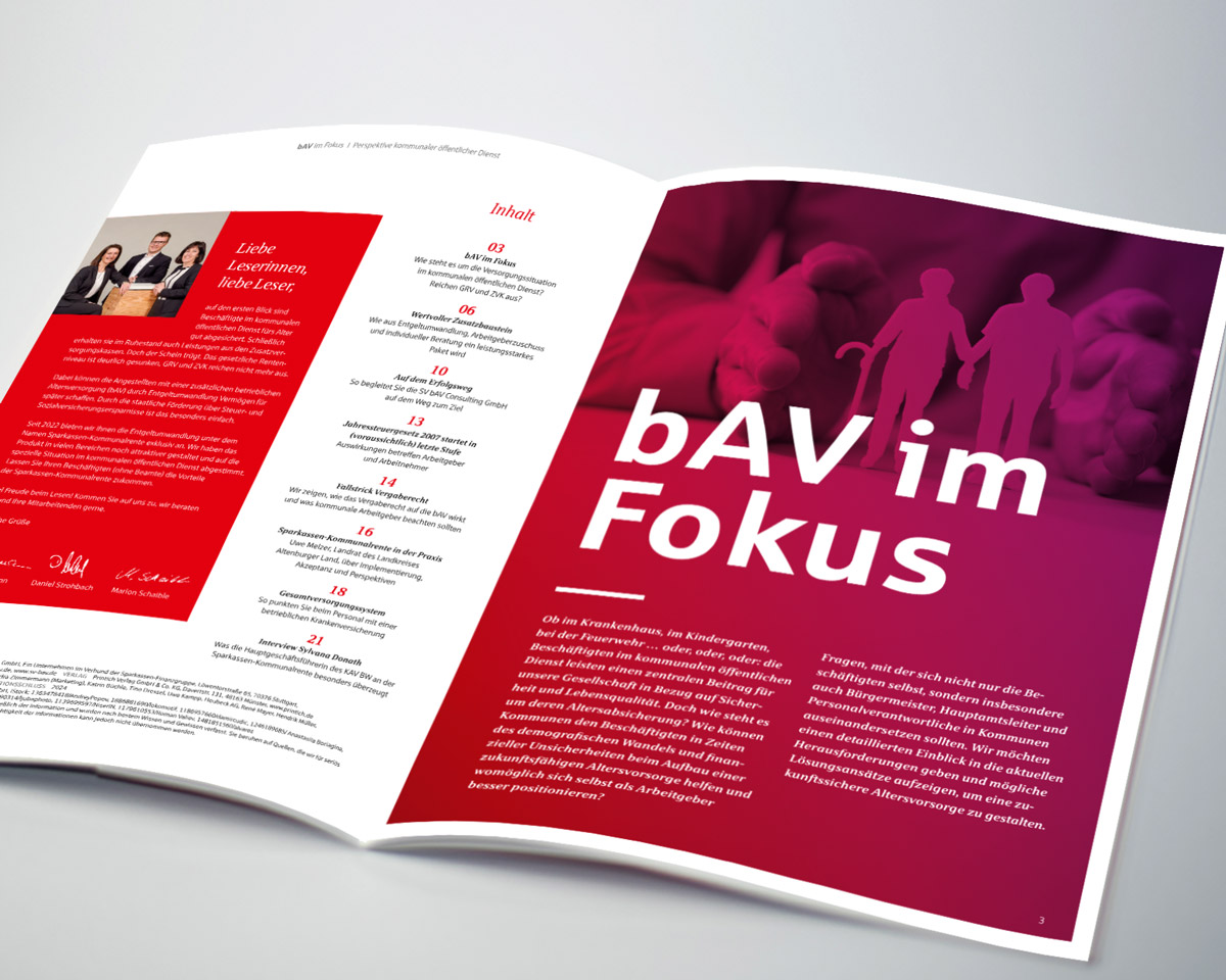 Das Fachmagazin bAV im Fokus