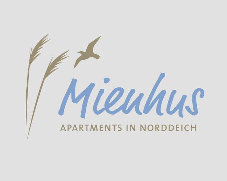 Logoentwicklung für Mienhus Apartments in Norddeich